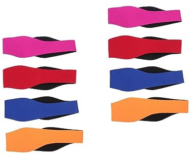 BESPORTBLE 2 Sets Stirnband Für Damen Schwimmstirnbänder Dusch-ohrabdeckungen Bequemes Neopren-stirnband Mehrzweck-ohrband 4 Stück X 2