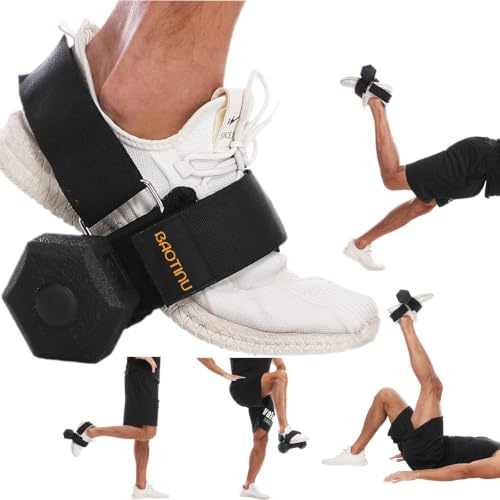 Baotinu Dumbbell Foot Attachment, Tibialis Trainer for Home Gym Leg Workout