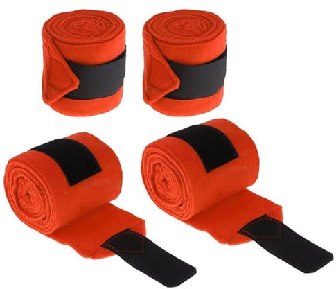 BEALIFE Fasce per cavalli in morbido pile che forniscono un supporto durevole e mantengono pulite le gambe del cavallo in vari scenari di equitazione all'aperto, accessori per equitazione e corse.