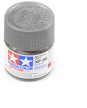 TAMIYA XF-56 Metallic Grau matt Streichfarbe | 10 ml | #81756