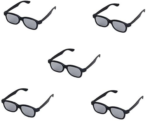 5x 3D Passive Glasses for Passive 3d Tvs, Monitor