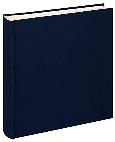walther design Fotoalbum dunkelblau 30 x 30 cm Leinen, Cloth FA-508-U