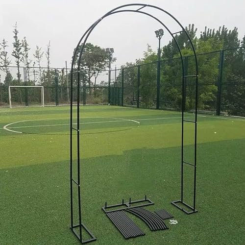 Arco de jardín de Metal Arcos de Rosas Arco Decorativo para Caminos/entradas 120 cm 140 cm 180 cm 200 cm 240 cm 280 cm 300 cm 350 cm de Ancho Enrejado de pérgola de Metal para Plantas trepadoras
