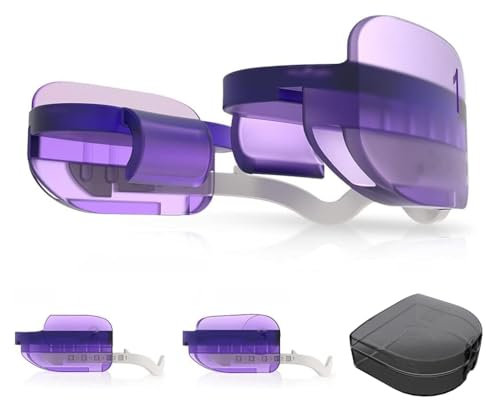 KOHEEL Gouttière Dentaire 3 Étapes contre le Bruxisme, Gouttière Ajustable Correcteur de Grincement, Sans Ébullition (Lot de 3)