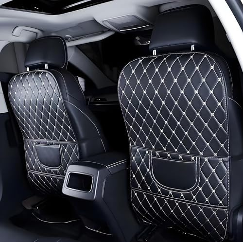 YANGSKT1 2 Pièces Protection Siège Voiture Enfant pour VW ID.4 AB Bj.2021, Housses de Protection de Dossier de Voiture Organiseur de siège Auto