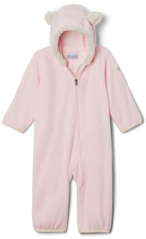 Columbia Baby Tiny Bear II Bunting, Satin Pink/Chalk, 18/24