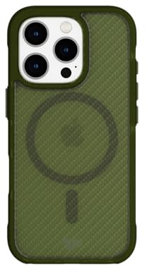 Tech21 EvoArmor for iPhone 16 Pro Compatible with MagSafe - Impact Protection Case 21x Military Standard Tested in Green