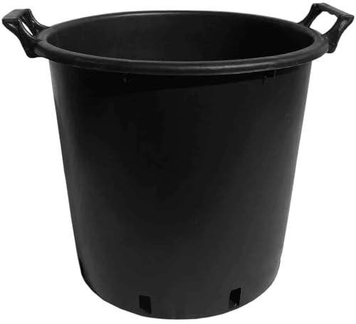 35 Litre Plastic Plant Pots (Heavy Duty with handles) Pack of 5 (a415)