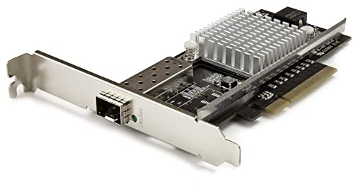 StarTech.com Carte réseau PCI Express à 1 port fibre optique 10 Gigabit Ethernet SFP+ ouvert - Chipset Intel - MM/SM (PEX10000SFPI)