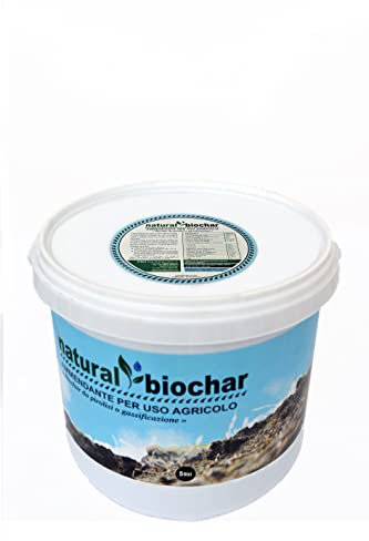 natural biochar 5lt concime di legno naturale biologico carbone vegetale,E’ un fertilizzante prodotto in Italia con legna 100% certificata, l’orticoltura e le piante d’appartamento