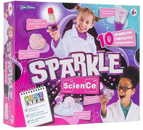 John Adams | Sparkle Science: 10 Sparkly Chemistry Experiments | Kids Science | STEM/STEAM | Ages 8+