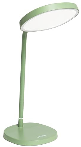 Lumie Task | Lampada LED terapia luce, altamente regolabile per inverno, luce cristallina, comfort visivo, umore ed energia | Verde Salvia