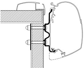 Thule Adapter Hobby Optima Ontour 2019