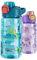 MHwan Trinkflasche Kinder, 600ml Robuste und Bruchsichere, Trinkflasche Auslaufsicher mit Strohhalm, BPA-Frei, Schöne Kinder Wasserflasche Geeignet für Schule Reisen, Tragbare Trinkflasche Kind