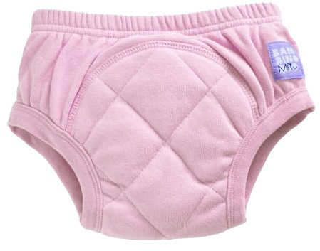 Bambino Mio Calzoncillos de Aprendizaje Reutilizables para bebé y niño pequeño, 3-4 años, Rosa Claro, niños y niñas, Ropa Interior para Dejar el pañal