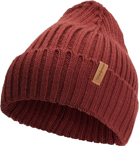 Woolpower Rib Beanie-Mütze rot