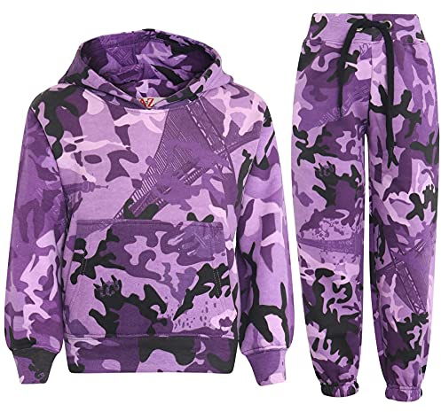 A2Z 4 Kids Unisex Hooded Tracksuit Jogging Suit Casual Activewear Set