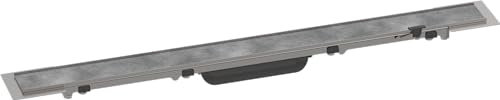 hansgrohe RainDrain Rock - Canaleta para ducha (700 mm, se puede acortar)