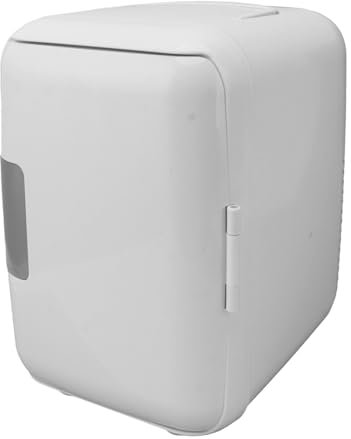 Fdit Solarbetriebener Kühlschrank, Mini-Camping-Kühlschrank mit Solarpanel und Batteriebox, Tragbarer Gefrierschrank für Outdoor-Aktivitäten