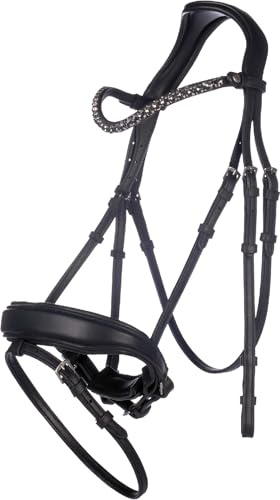 HKM Livigno Bridon Noir Cheval
