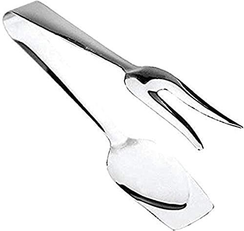 IBILI Pinza ENSALADA Inox, Acciaio Inossidabile, Argento, 21 x 5 x 2 cm