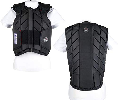 HKM Erwachsene Sicherheitsweste-Easy fit9100 schwarzErwachsen XL Hose, 9100 schwarz