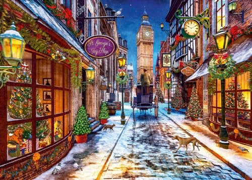 Ravensburger - Puzzle 1000 pièces - Période de Noël - Adultes et Enfants dès 14 Ans - Puzzle de qualité supérieure - Noël - 12000578