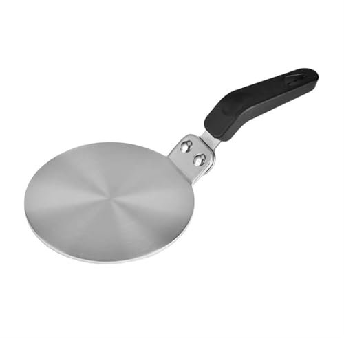 NihaoWXM Induktion Adapterplatte Edelstahl Wärmeleitung Platte Wärme Diffusor Kochen Induktion Adapter Kaffee Wasserkocher Herd Elektrische Gas Platte Bord(200 x 3.4 mm)