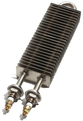 Elemento Riscaldante Alettato Con Filettatura In Rame M12 M16 A Forma Quadrata Essiccante All'aria 230V 50x25MM 200MM 300MM 400MM 500MM(M16x25mm 10mm,300mm 500W)