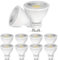 linovum 10er-Pack LED Lampen GU10 warmweiß 3W Abstrahlwinkel 36° - ersetzt 35 Watt - Leuchtmittel 230 Volt Birne Halogenersatz