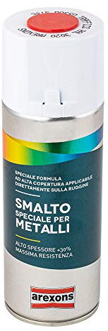 SMALTO SPRAY AREXONS PER METALLI- NEW BRILLANTE ROSSO TRAFFICO Art. 543618
