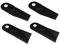 4 X 17,6 CM Rasenmähermesser - Satz für WESTWOOD 42 CONTRA CUT/ 3770, 3771