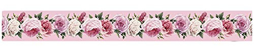 Beavorty 1stk Aufkleber Für Wandverkleidungen Blumen- Dekoration Für Zu Hause Selbstklebende Tapetenbordüren Blumenaufkleber Selbstklebendes Wandbild Aufkleber Für Taillenlinie Glas