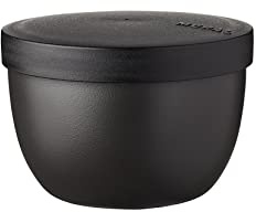 Mepal - Panier à Snack Ellipse - Contenant Alimentaire pour Conserver et Transporter des Snacks - Convient au Congélateur, au Micro-ondes et au Lave-vaisselle - 350 ml - Nordic Black