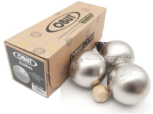 FLORAL Obut Loisir INOX - Klassische Petanque Boule Kugel aus Frankreich