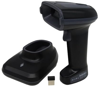 2D Barcode-Scanner | ALBASCA MK-6120BT | Bluetooth, USB, Station | Datamatrix, QR-Codes