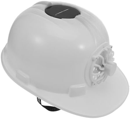 HOMOCONO De Seguridad Solar Ventilador para Construcción Protección Solar y Ventilación Actividades Gorro De y para Verano