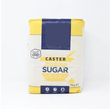 Fakhri Caster Sugar 5kg – Ultra-Fine White Sugar for Baking, Desserts, and Everyday Use – Dissolves Quickly for Perfect Results
