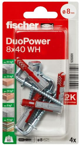 Blister DuoPower 8x40 WH - 4K
