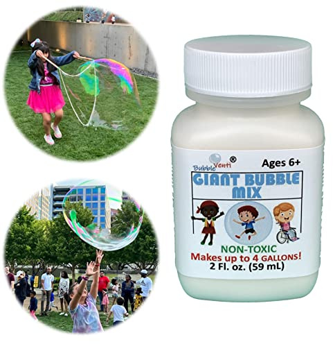 Bubbleventi Giant Bubble Mix (Makes 4 Gallons)