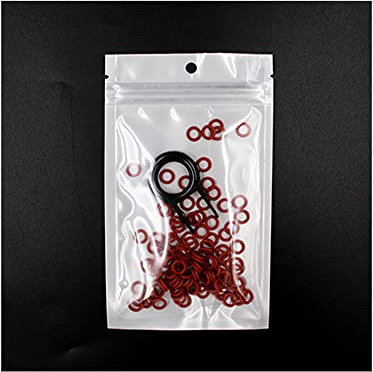 110PCS Keycaps O Ring Seal Switch Sound Dampeners Suitable For Cherry MX Keyboard Damper Replacement Noise Reduction Keyboard O-ring Seal,Red,8x5x1.5mm