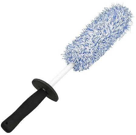 Jortmrd Felgenbürste Alufelgen Mikrofaser Felgen Bürste Auto Felgenwaschbürste Felgen Reinigungsbürste für Eine Schonende Kratzfreie Reinigung bis Tief ins Felgenbett