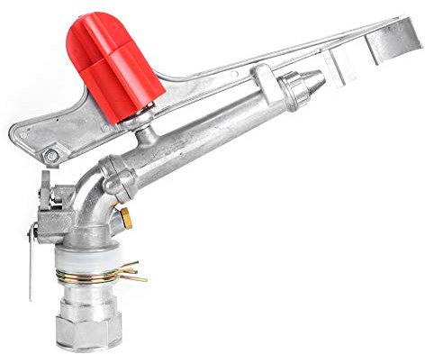 WOOXGEHM 1.5 Inch Agricultural Farm Irrigation Sprinkler, DN40 Female Threaded Swing Arm Irrigation Lance Large Area Watering Spray, 360° Swivel Farm Lawn Garden Watering Accessories
