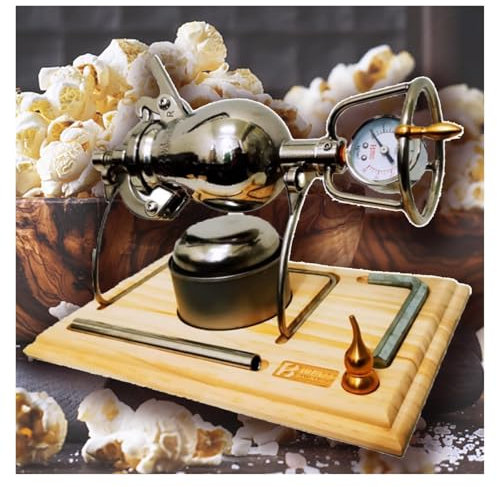 YTBHSHXZ Máquina for hacer palomitas de maíz china, Mini máquina for hacer palomitas de maíz de 260ML, Máquina for hacer palomitas de maíz de alta presión Retro, Máquina for hacer palomitas de maíz de