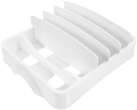 IMIKEYA Small Cutlery Tray for Kitchen Storage Pantry Cabinet Organizer Lid Abs Material