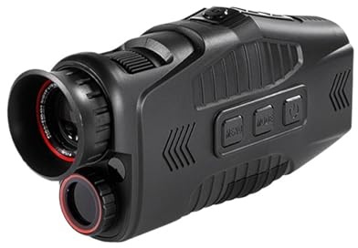 Night Vision Goggles, 1080P Night Vision Monocular for Jakt Infraröd 5x Digital Zoom Jaktteleskop med 1,5 skärm 32/64 IF-kort Full Dark 300m,for Bird Watching Outdoor Sports Travel Camping