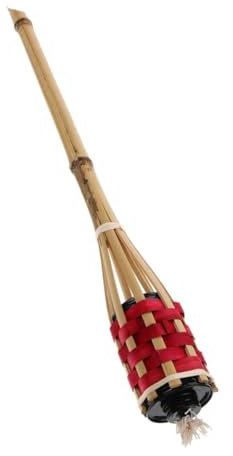 Homoyoyo Torcia in Bambù Per Eventi All'aperto Feste in Giardino Torcia Lampada A Olio Illuminazione Da Percorso Torcia in Bambù Torcia Da Esterno Torcia A Olio Torcia Da Percorso