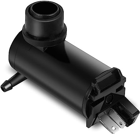 Auto Scheibenwaschpumpe vorne mit Tülle 89001122 für Auto, Waschwasserpumpe Wischwasserpumpe, 1 STÜCK Wischerblatt Flüssigkeitspumpe