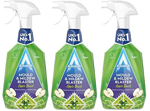 Astonish Mould & Mildew Remover - 3x750 ml | Vegan & Cruelty-Free | Pack of 3