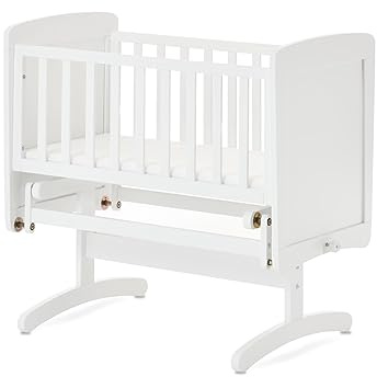 Obaby Gliding Crib - White (22OB0202)